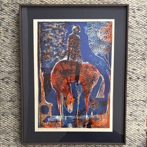 Mid Century Modern Lithograph Art - Jose Puig